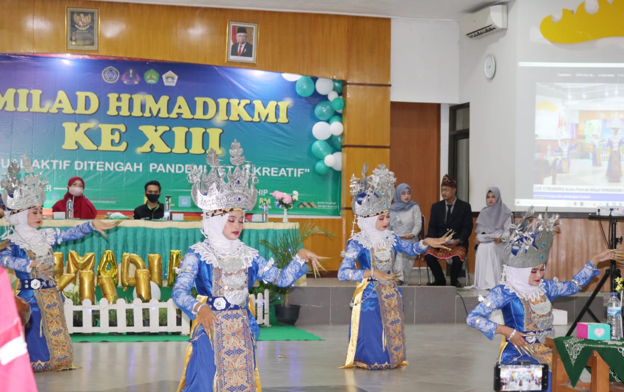 HIMADIKMI SELENGGARAKAN ACARA PUNCAK MILAD KE-XIII SECARA VIRTUAL